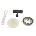 Starter Pulley Replacement Pull Start Pulley Spring Grip Rope Kit for