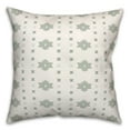 thumbnail image 2 of Creative Products Southwest Shapes Green 16 x 16 Indoor / Outdoor Pillow, 2 of 3