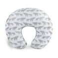 thumbnail image 1 of The Peanutshell Nursing Pillow for Breastfeeding, Gray and White Elephant, 1 of 5