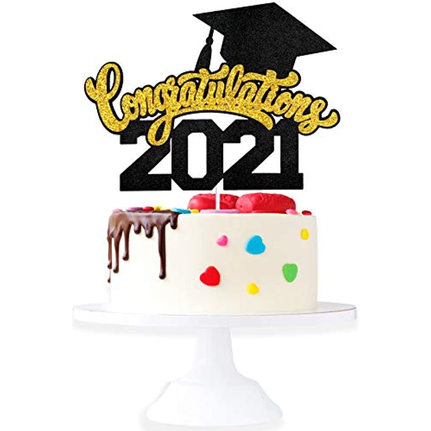 Graduation cake topper Graduation party decor. Class of 2019 cake topper 