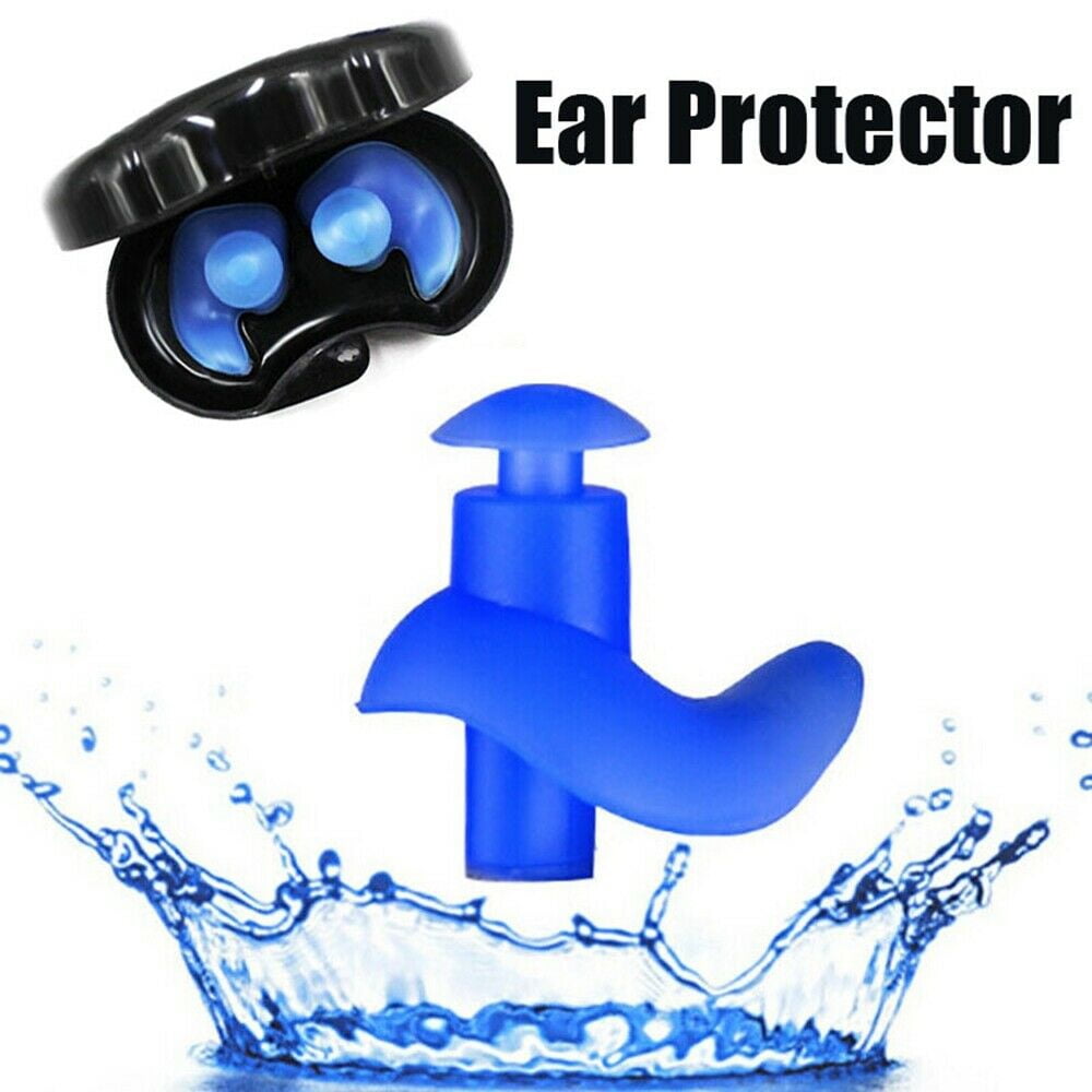 Details about   Soft Silicone Anti Noise Reuseable Foam Ear Plugs For Swim Sleep Work With Box// 