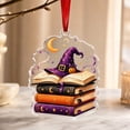 thumbnail image 6 of Halloween Hanging Ornament, Ghost Tree Ornaments,Acrylic Ghost Pendant with String, Spooky Miniature Ghost Hanging Signs for Halloween Tree Craft Decor,Holiday Party Favors, 6 of 7