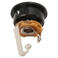 thumbnail image 3 of Guitar Stereo Output Socket, Thicken Durable  Metal Bright Color Portable Guitar Output Jack  For Club Black, 3 of 8
