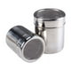 thumbnail image 1 of Paquete de 2 cocteleras, dispensador de tamiz, recipiente de acero inoxidable para canela, harina, azúcar en polvo, bicarbonato de sodio, cacao, maicena, etc., 1 of 5
