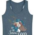 thumbnail image 3 of Frozen - Winter - Up To Snow Good - Women's Racerback Tank Top, 3 of 5