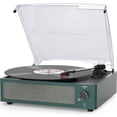 thumbnail image 1 of Tocadiscos Seasonlife con receptor inalámbrico incorporado y 2 altavoces estéreo, reproductor de LP de 3 velocidades y 3 tamaños, tocadiscos portátil para discos de vinilo, 1 of 8
