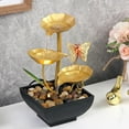 thumbnail image 4 of Abbracc 3 Tier Relaxation Tabletop USB Powered Running Water with Pump for Home, 4 of 9