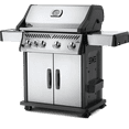 thumbnail image 2 of Napoleon Rogue 525 Freestanding Stainless Steel Gas Grill with Infrared Side Burner, Propane, 2 of 13