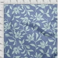 thumbnail image 4 of oneOone Cotton Cambric Blue Fabric Floral Magnolia Sewing Fabric By The Yard Printed Diy Clothing Sewing Supplies 42 Inch Wide, 4 of 4