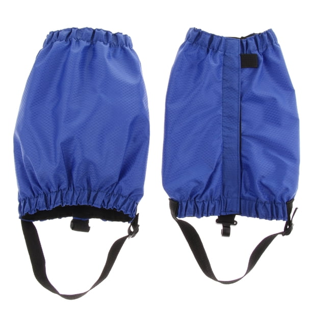 Al Aire Libre Impermeable Tobillo Caminar Polainas Botas Nieve Pierna Guardia Azul Sunnimix Polainas para caminar