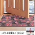 thumbnail image 3 of Dachshund Dog and Flower Floral Door Rugs,Washable Non Slip Door Mats Indoor,Decorative Door Mats,Entry Mat Indoor for Entrance,Bedroom,Kitchen,Bathroom,17"x30", 3 of 6
