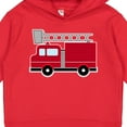 thumbnail image 3 of Inktastic Red Firefighter Fire Truck Toddler Hoodie, 3 of 4