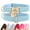 Blue, variant on Didog Soft Leather & Nylon Dog Collar Personalized Pet ID Name Number Tag Engraved S-L