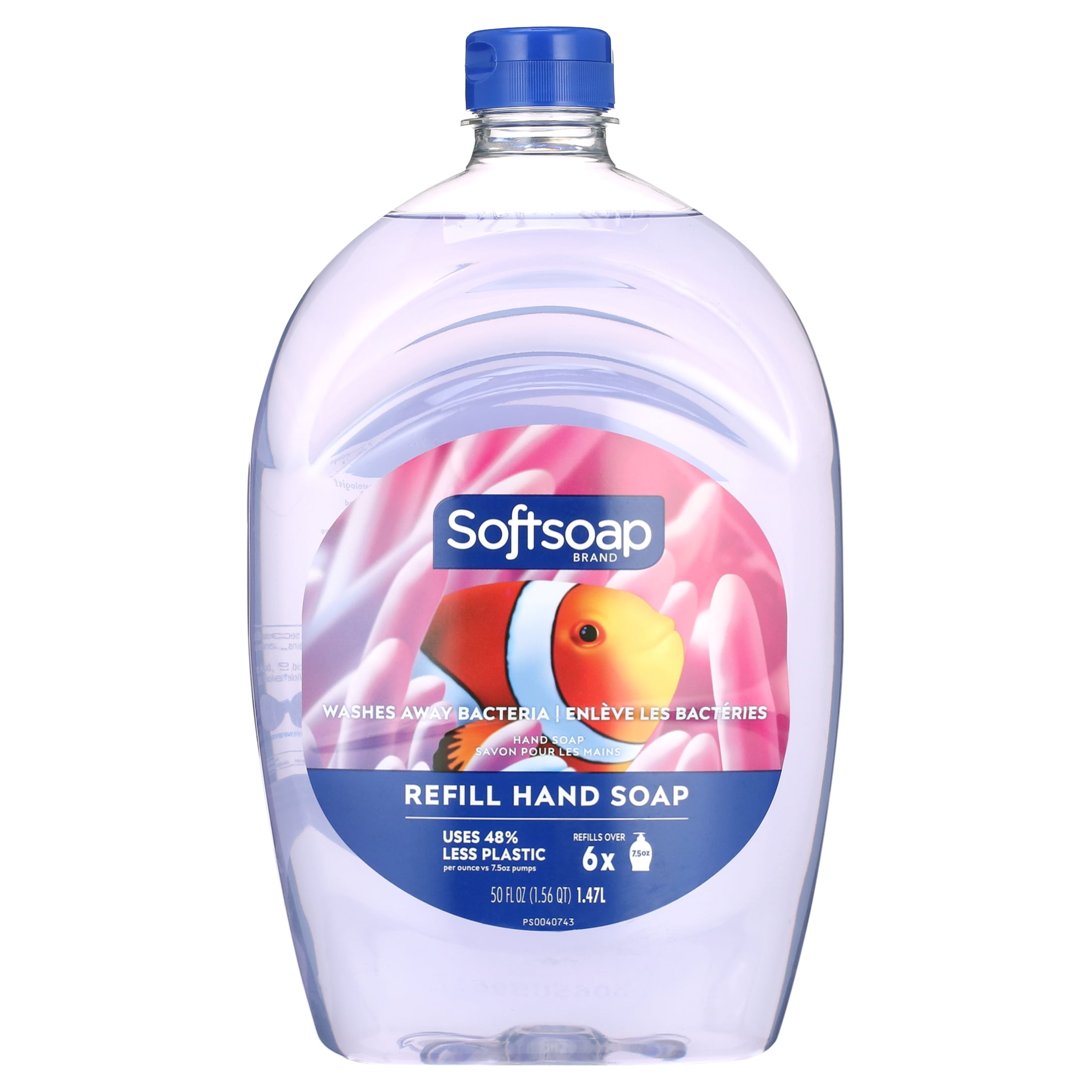 (Twin Pack) Softsoap Liquid Hand Soap Refill, Aquarium, 50 oz