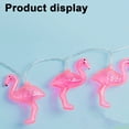 thumbnail image 4 of Pink Flamingo Outdoor String Lights Luces de fiesta, Garden Lights Holiday Dormitorio Home Fun Lights Zhivalor CPB-US-DYP531-3, 4 of 5