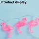 thumbnail image 4 of 1PCS Flamingo String Lights - Flamingo 6m 40 Luces (Batería) MFZFUKR CPB-US-DYP531-4, 4 of 5