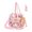 Pink, variant on SPEKSEE Clear Tote Bag - 12x6x12inch See Through Stadium Event Bag for Women elegant shoulder bag compact gym bag fashionable crossbody