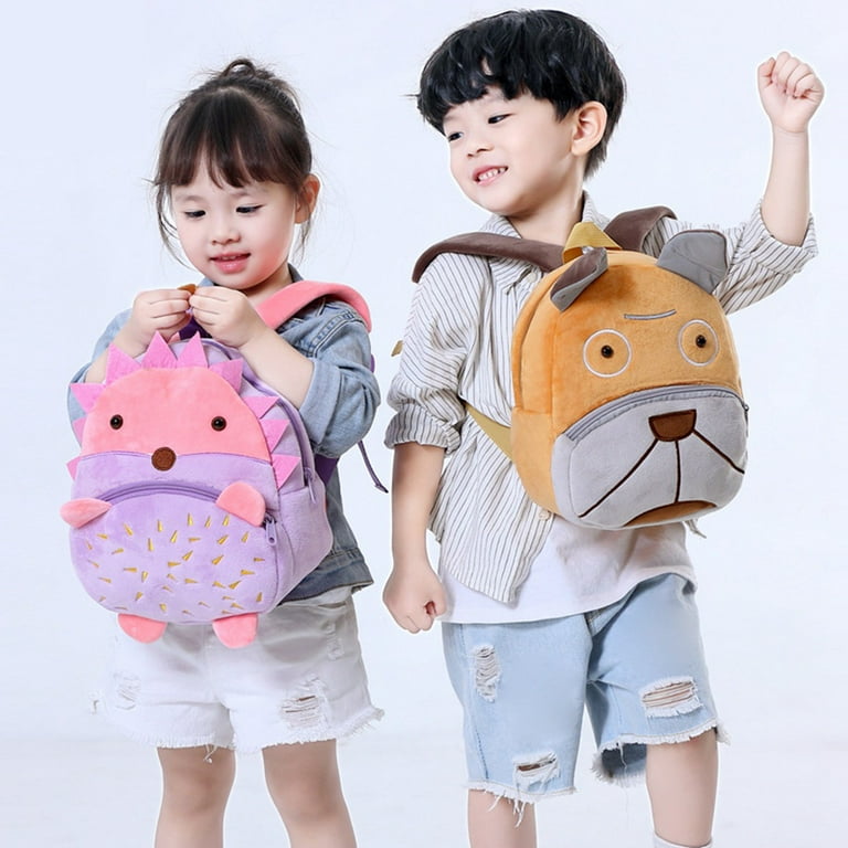 Zoo Toddler Kids Backpacks Cute Plush Little Girls Boys Animal Backpacks