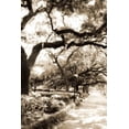 thumbnail image 2 of Alan Hausenflock 28x40 Gallery Wrapped Canvas Wall Art Titled - Savannah Sidewalk II, 2 of 4