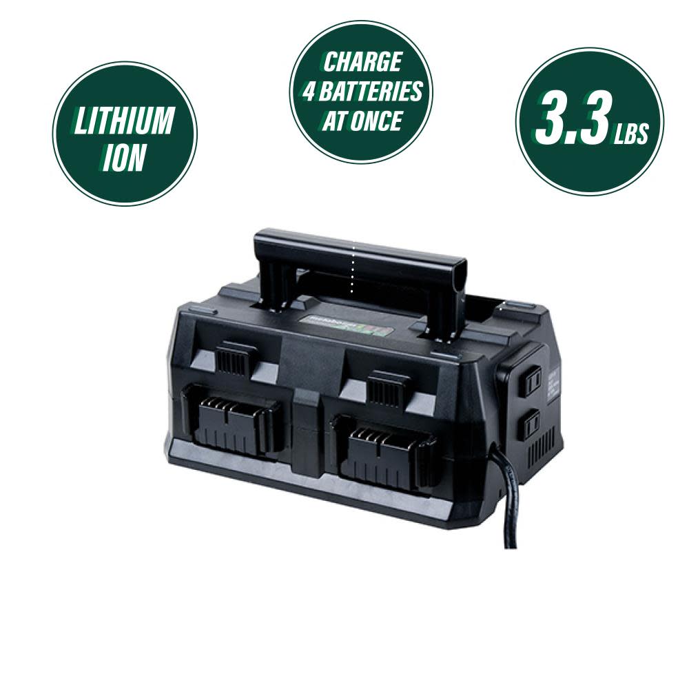 Metabo Hpt 4-Port 36V/18V Lithium Ion 
