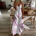 thumbnail image 2 of Robe Décontractée pour Femmes, Robe pour Femmes, Mode Décontractée Aguichant Imprimée Camis Sans Manches Col en V, Robe Aguichant pour Femmes, Robe d'Été Décontractée pour Femmes, 2 of 5