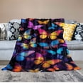 thumbnail image 2 of HENGT  Butterfly Blanket, Butterfly Gifts for Women and Girls, Colorful Butterfly Throw Blanket, Ultra Soft Butterfly Stuff for Couch Bed Home Decor, Butterfly Lovers Gift Ideas,, 2 of 6