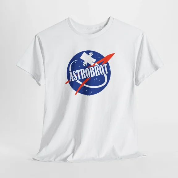 CLASSIC Bernd das Brot Astrobrot Unisex Heavy Cotton Tee, Space T-Shirt, Gift Astronaut
