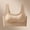 Khaki, variant on Women Seamless Wireless Bra, Everyday Comfort Support Bralette, Square Neck Wide Strap No Underwire, Breathable Molded Cup Soft Bra (Khaki,L)