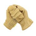 thumbnail image 3 of QIILU Welding Gloves, Fire Resistant Gloves Reuseable With Internal Seam For Cargo Handling, 3 of 8