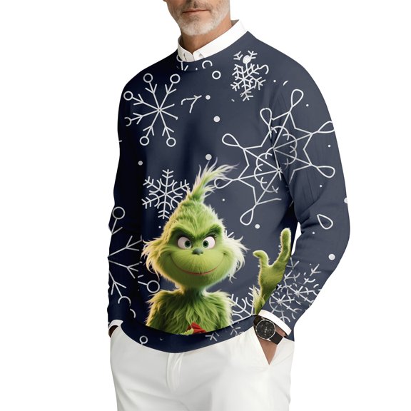 Christmas Reindeer Shirt Christmas Vintage Sweater Red XL