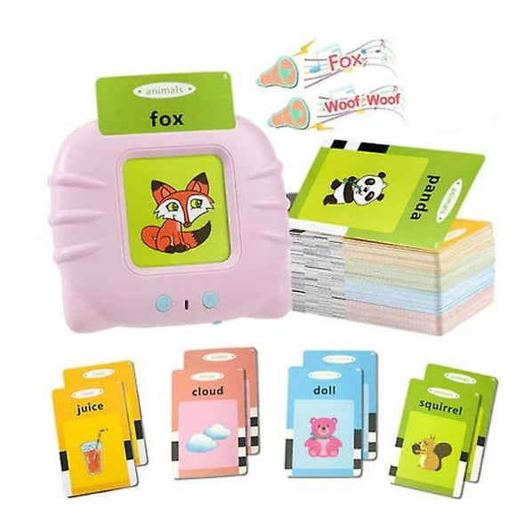 Talking Flash Cards Educational Toys For Toddlers Age 2-6-fanceye