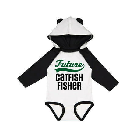

Inktastic Future Catfish Fisherman Gift Baby Boy or Baby Girl Long Sleeve Bodysuit