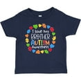 thumbnail image 3 of Inktastic I Love My Brother Autism Awareness Boys or Girls Baby T-Shirt, 3 of 5