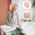 thumbnail image 5 of LAICAIW Bonnets de Douche pour Femmes Réutilisables Imperméables, 5 of 5