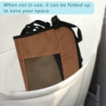 thumbnail image 3 of Unique Bargains Dog Car Net Barrier Mesh Design for Air Flow for Trucks SUV Vehicle Brown, 3 of 7