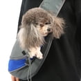 thumbnail image 5 of Portabebés para perros, malla transpirable, portátil, seguro para viajes, bolso de hombro para mascotas con correa de hombro antideslizante ajustable, 5 of 5