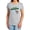 Athletic Heather, variant on Dexters Laboratory Logo Women's T Shirt, Light Blue, 2X-Large