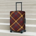thumbnail image 5 of Uemuo Buffalo Check Plaid Printed Washable Luggage Cover - Fashion Suitcase Protector Fits 18-32 Inch Luggage -Small, 5 of 9