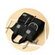 thumbnail image 4 of Bolso de Mensajero de Nailon Impermeable para Mujer, Bolso de Hombro Negro Zulema paquete de hombro para mujer, 4 of 6