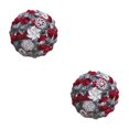 thumbnail image 4 of Baohd Wide Application Wedding Bouquets Elegant For All Occasions Low Maintenance Dark red + darkgray 2Set, 4 of 6