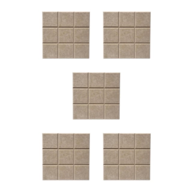 Thinsony Cork Board Tiles 12 x 12 Message Home Board Board School Pure camel 12 Inch x 12 Inch 5Set