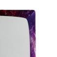 thumbnail image 2 of Ambesonne Space Fitted Sheet, Cosmos Galaxy Nebula, Full Size, Magenta Green, 2 of 2