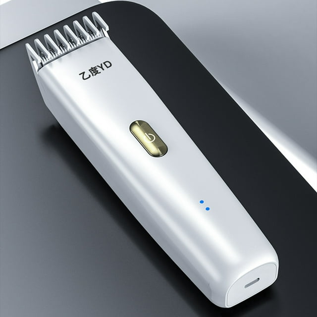 Silent Hair Clippers for Family Use USB Rechargeable Safe Rounded Blades for Adults Kids Efficient Shaving System Quiet Grooming Haircut Shaver Portable