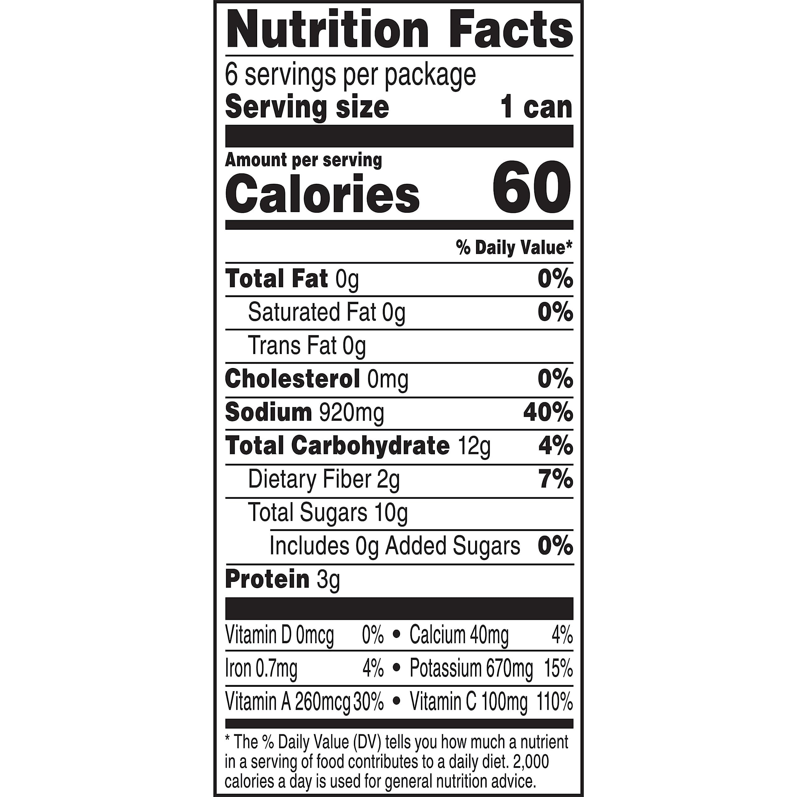 V8 Spicy Hot 100% Vegetable Juice, 11.5 fl oz Can (4 Cases of 6 Cans)