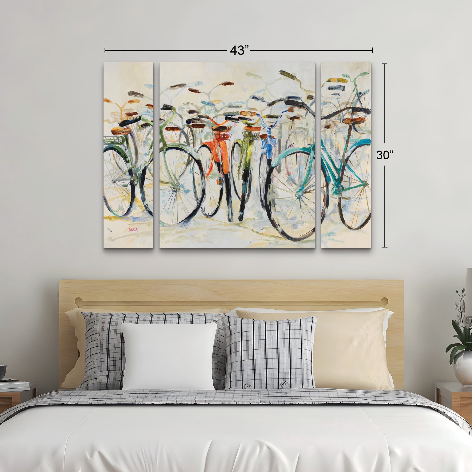 Dusza ‘Ready To Ride 1’ 3 Panel Wall Art Set