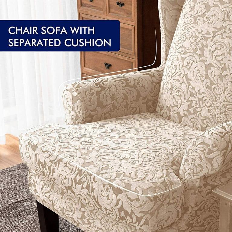Overstock wingback chair covers outlet