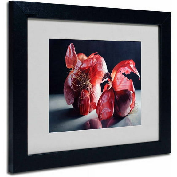 Trademark Fine Art "Beauty So Deep It Makes You" Framed Canvas Art by Cecile Baird