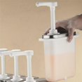 thumbnail image 2 of 1L Sauce Dispenser Pump Stainless Steel Condiment Pump, 2 of 5