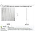 thumbnail image 2 of Ekena Millwork 19 5/8"W x 19 5/8"H Brick Wave EnduraWall Decorative 3D Wall Panel, White, (20-Pack for 53.49 Sq. Ft.), 2 of 12