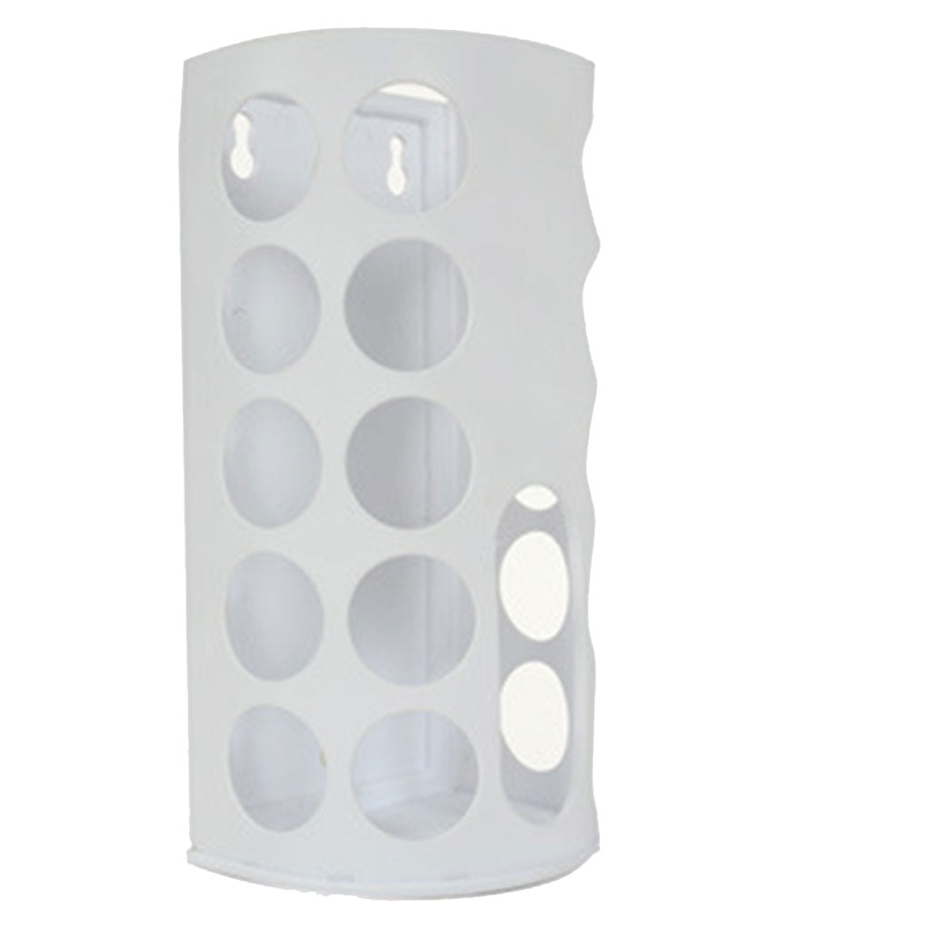 Kitchen Plastic Bag Holder Dispenser Storage Box Wall Mount 26*12*6cm